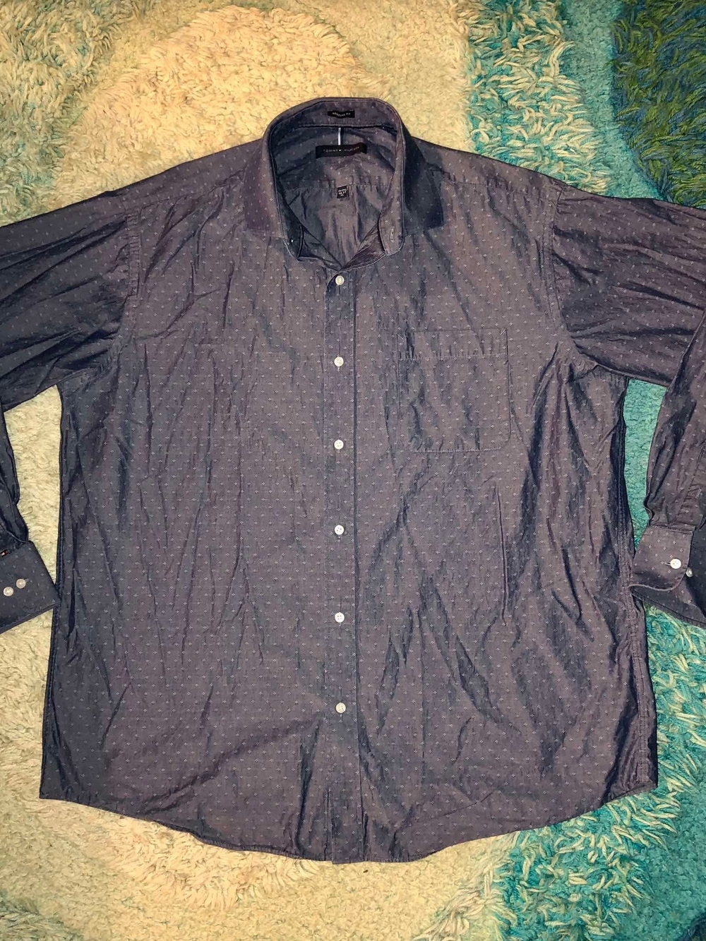 Tommy Hilfiger long-sleeve dress shirt XL